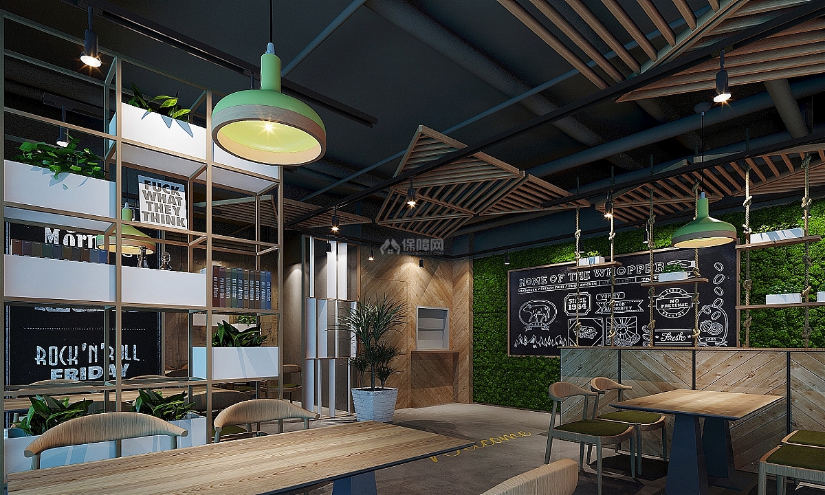 好肚牛肚餐飲店工裝設(shè)計(jì)效果圖案例解析