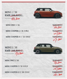 寶馬MINI全系車型價(jià)格下調(diào)，今日起正式生效，配件銷售同步優(yōu)化